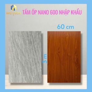 Tấm Ốp Nano 600 (Nhập khẩu - 10.3kg/thanh)
